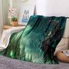 classic game World of Warcraft Frozen Throne blanket Soft and portable four season home bed, sofa blanket, office travel, lunch break, warm blanket Y4