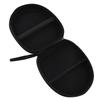Headphone Carrying Case Shockproof Headset Pouch Capacity Handheld Earphone Container Travel Organiser Zip Bag Headphone Case