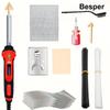 50W Plastic Welder 1000-200PCS Hot Stapler Plastic Repair Kit, Plastic Bumper Soldering Iron 2-in-1 For Car Bumper Crack Repair