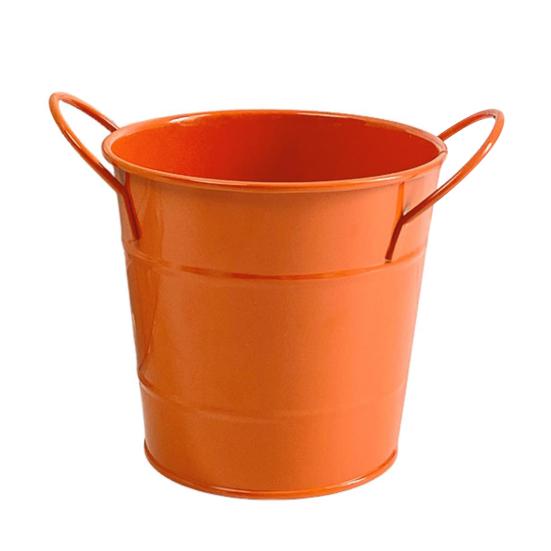 Metal Bucket Pencil Holder Funny Desk Organizer for Office Home Large Capacity Stationery Storage Boxes for Pens Markers Rulers