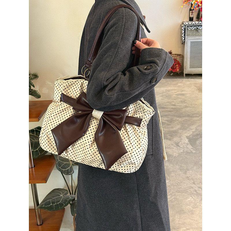 Tragetasche Damen Große Kapazität Pendler-Umhängetasche mit Unterarmgurt - Klassischer Stil Vintage-Handtasche