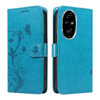Butterfly Flower Magnetic Leather Case for Huawei Honor 200 90 Pro 200 90 Smart Lite 70 50 Holster Flip Wallet Cover Capa Fundas