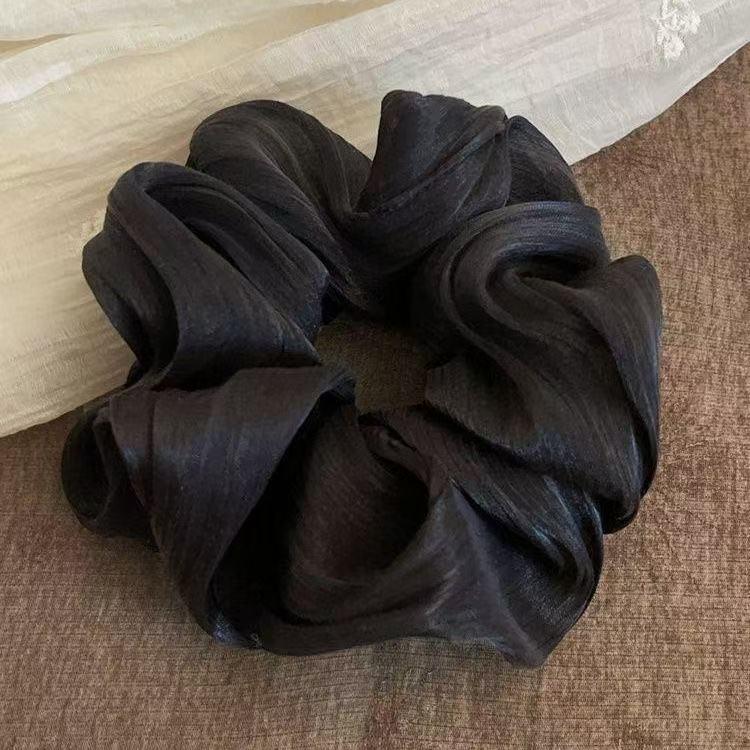 Корейско-японская шифоновая резинка для волос в виде кишки с высокой эластичностью и улучшенным блеском