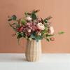 1Pc DIY Rattan Hand Woven Pot Vase Flower Arrangement Home Decor Creative