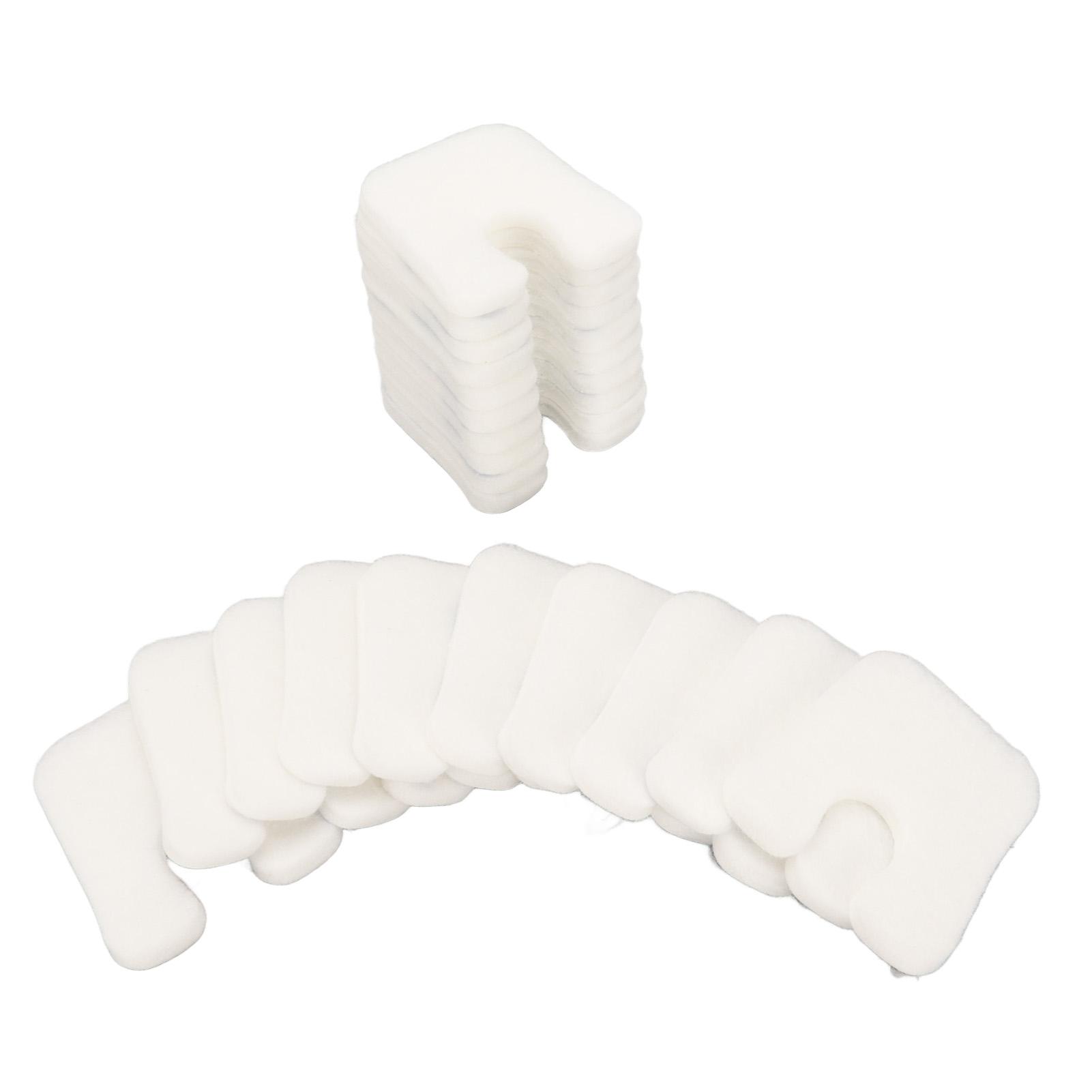 

10 пар U-образных войлочных подушечек от мозолей, мягкие, удобные, уменьшают боль, многофункциональные самоклеящиеся подушечки от мозолей для женщин