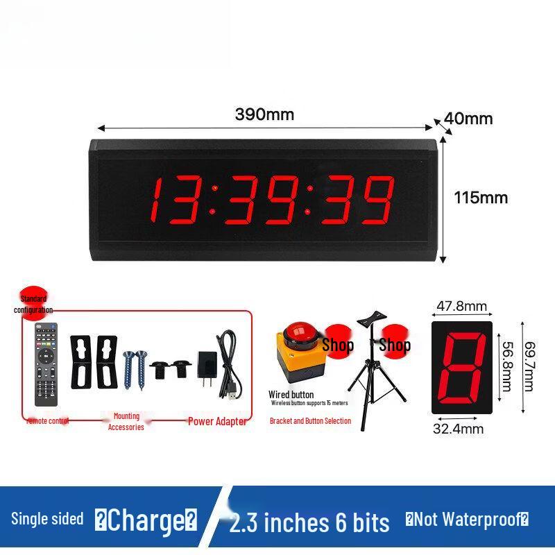 Bozhida LED Multi-functional Sports Competition Timer