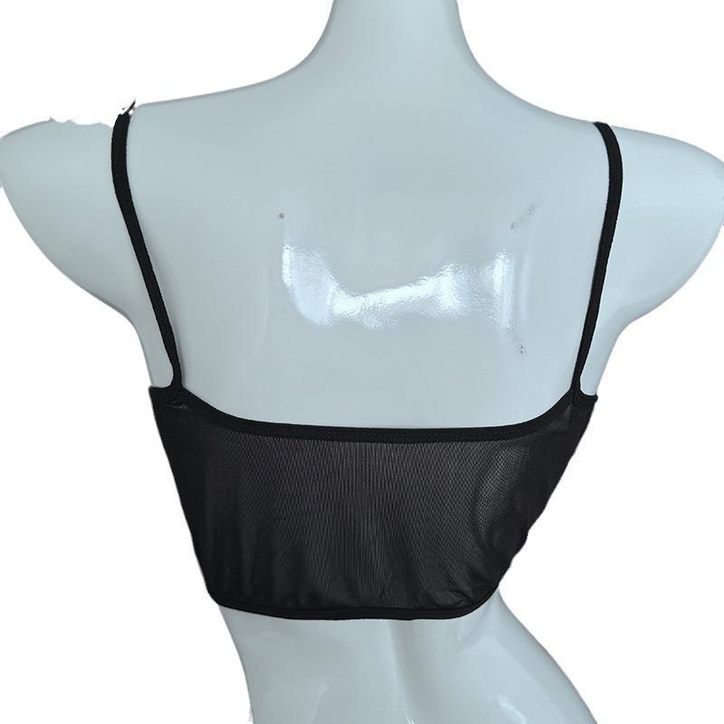 Sex underwear women's sexy tulle transparent suspender swimsuit bikini temptation one-piece perspective set