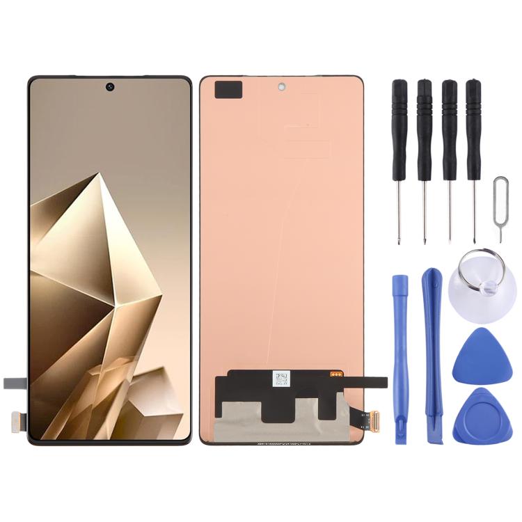 Orijinal AMOLED LCD Ekran Sayısallaştırıcı Tam Montajlı