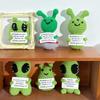 Crochet Decorations Positive Potatoes Ornament Desk Accessories Office Accessories Positive Crochet Animals Desk Pets