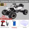 New 37cm Four-wheel Drive RC Car Off-road Vehicle 1:12 Simulation Off-road Vehicle Hill Climbing Car Radio Control Alloy Truck Toy Children Gift