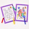 Children's Watercolor Pens & Coloring Book Set: 8 Colors, Ideal for Kindergarten Prizes and Doodling