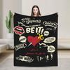 Frank N Furter Horror Movie Blanket The Rocky Horror Picture Show Flannel Warm Throw Blanket For Bedding Lounge Autumn/Winter