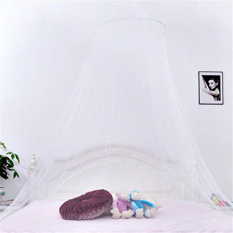 Mosquito Bed Net Curtains Canopy Round Insect Reject Net Netting Dome Tent Bed