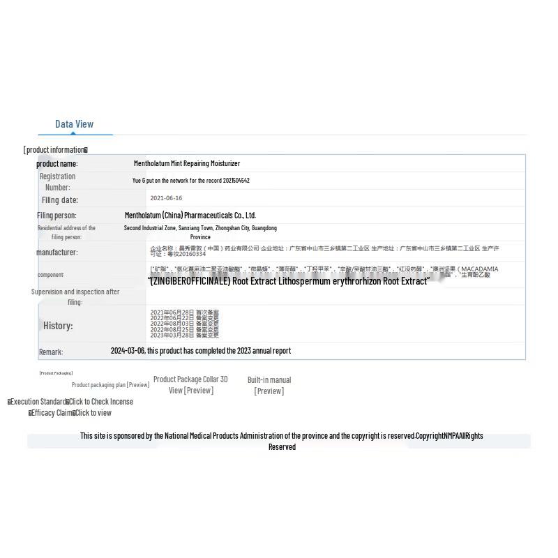 Mentholatum Mint Repair Lip Balm
