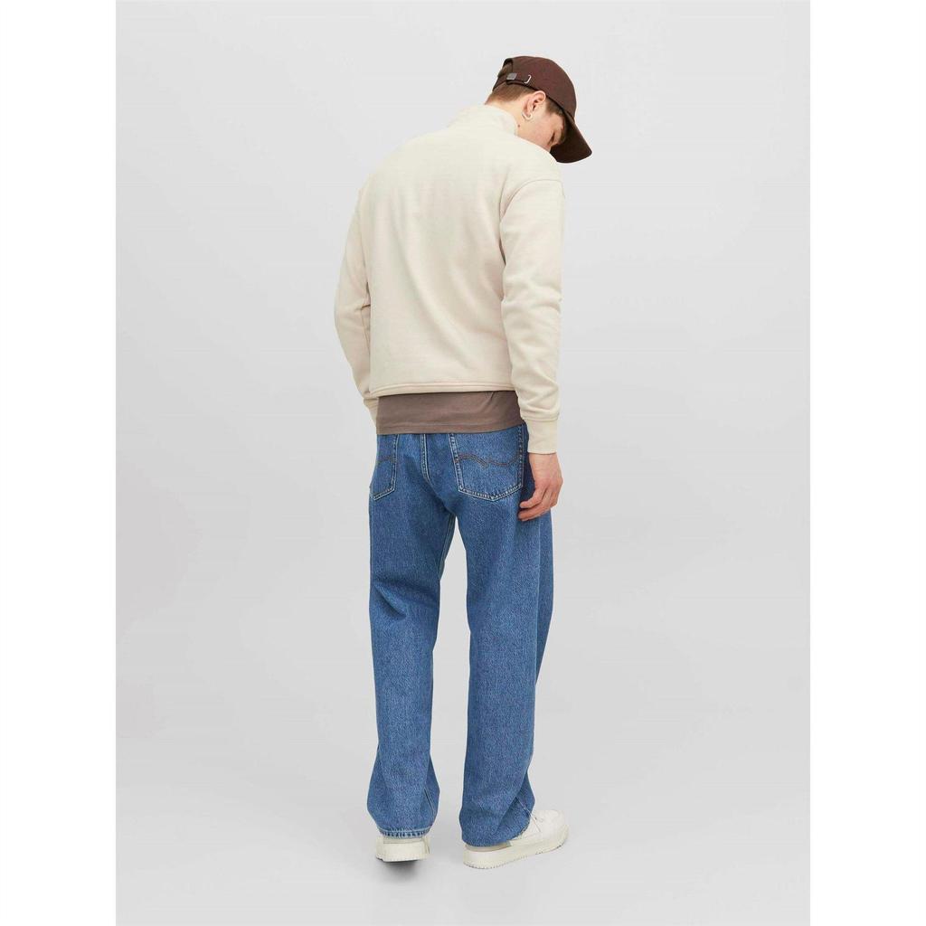 Jack And Jones Mens Alex Wide Leg Jeans