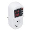 Voltage Current Protector Outlet 16A 140?210V 230?300V Adjustable Plug In Surge Protector with LED