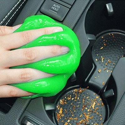 1 Pz Gel Rimuovi Polvere ad Alta Efficienza Pulitore Appiccicoso Pulizia Interni Auto Argilla Magica Universale Strumento per Pulizia Domestica Tastiera Scrivania