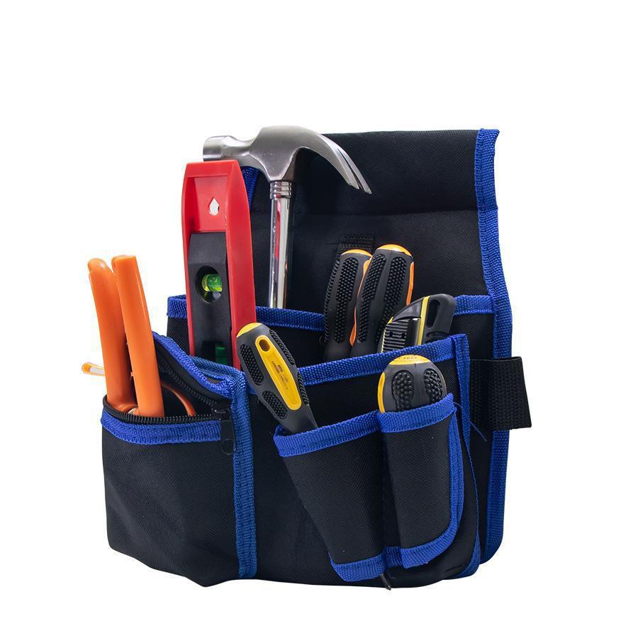 Multi-purpose Electrician Tool Belt Bag, Waist Pack S11, Three-layer Lightweight Gardening Storage
