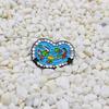 Trendy Cartoon Fish & Pink Donut Bubble Gum Brooch