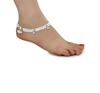 Indian Traditional Ethnic Silver Plated Anklets for Women & Girls | Fancy Foot Jewellery, Painjan Payal, Pair