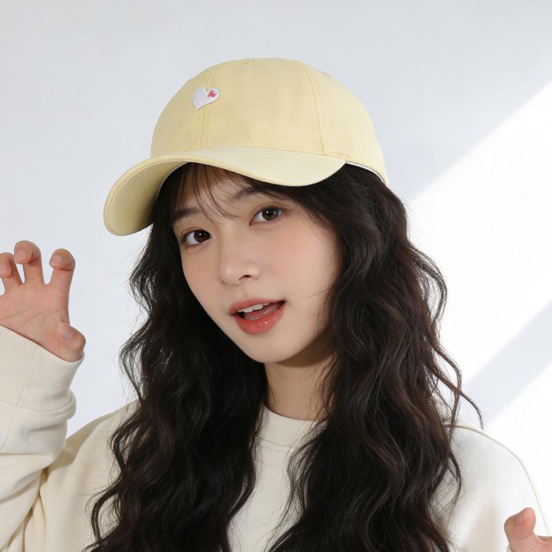 Female spring summer breathable sunscreen visor student baseball cap male M(56-58cm)