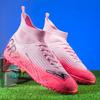 Mens Football Boots High Top Professional   New Field Training Football Shoes Lightweight Anti Slip Soccer Shoes Fro Man