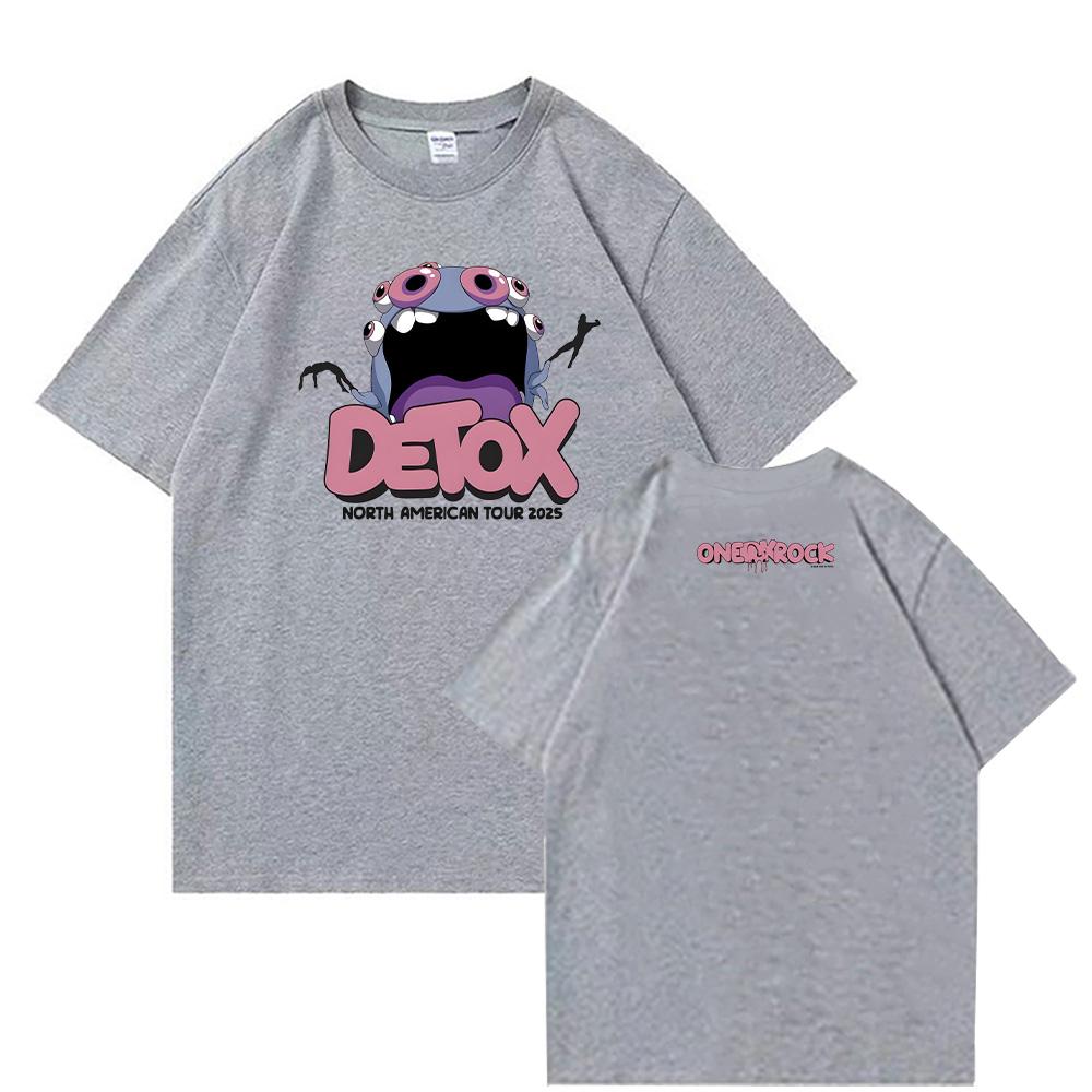 Rock Band ONE OK ROCK Monster Tee NORTH AMERICAN TOUR 2025 Clothing Men Women Fashion Hip Hop T-shirts Cotton Casual Streetwear