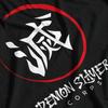 Ghost Slayer Anime Theme Printed Tshirt for Spring and Summer Men Casual Tshirt for Both Men and Women