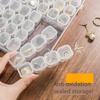 Nail Art Tools Jewelry Storage Box Jewelry Divided Into 56 Transparent Detachable Boxes Jewelry Storage Box