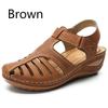 Woman Sandals Summer Vintage Wedge Sandals Casual Cutout Loophole Women Shoes Female Ladies Platform Retro… More