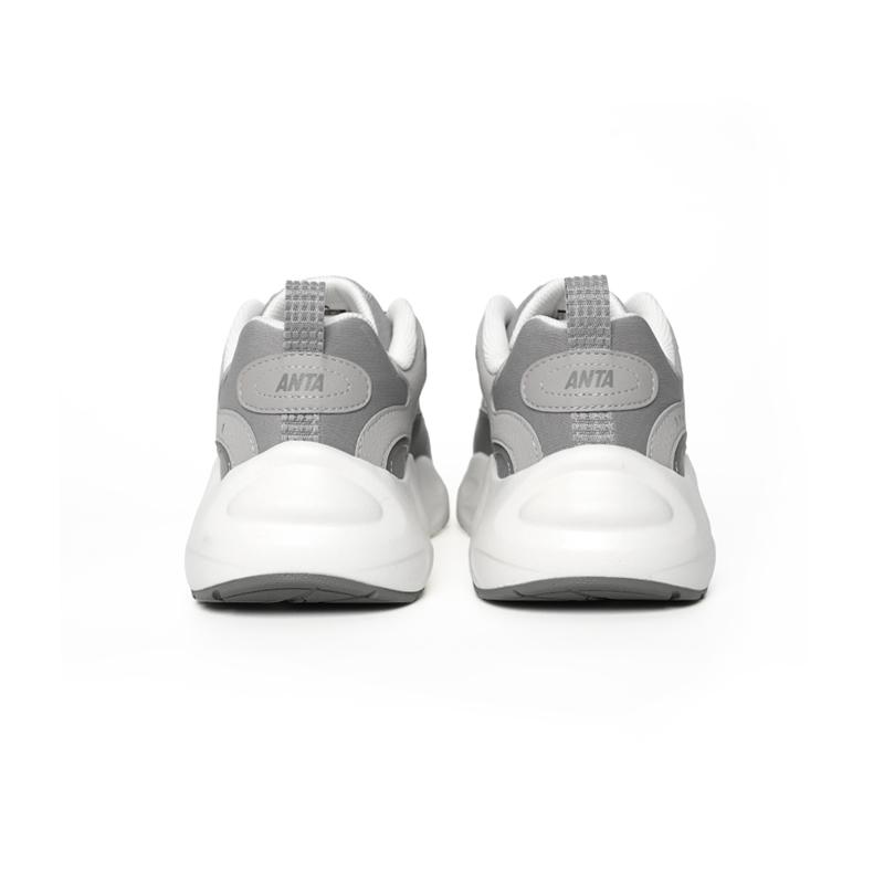 Anta Planet Low Top Casual Chunky Sneakers Men's Durable Gray/Cosmic Gray/Dove Gray 112618811-2