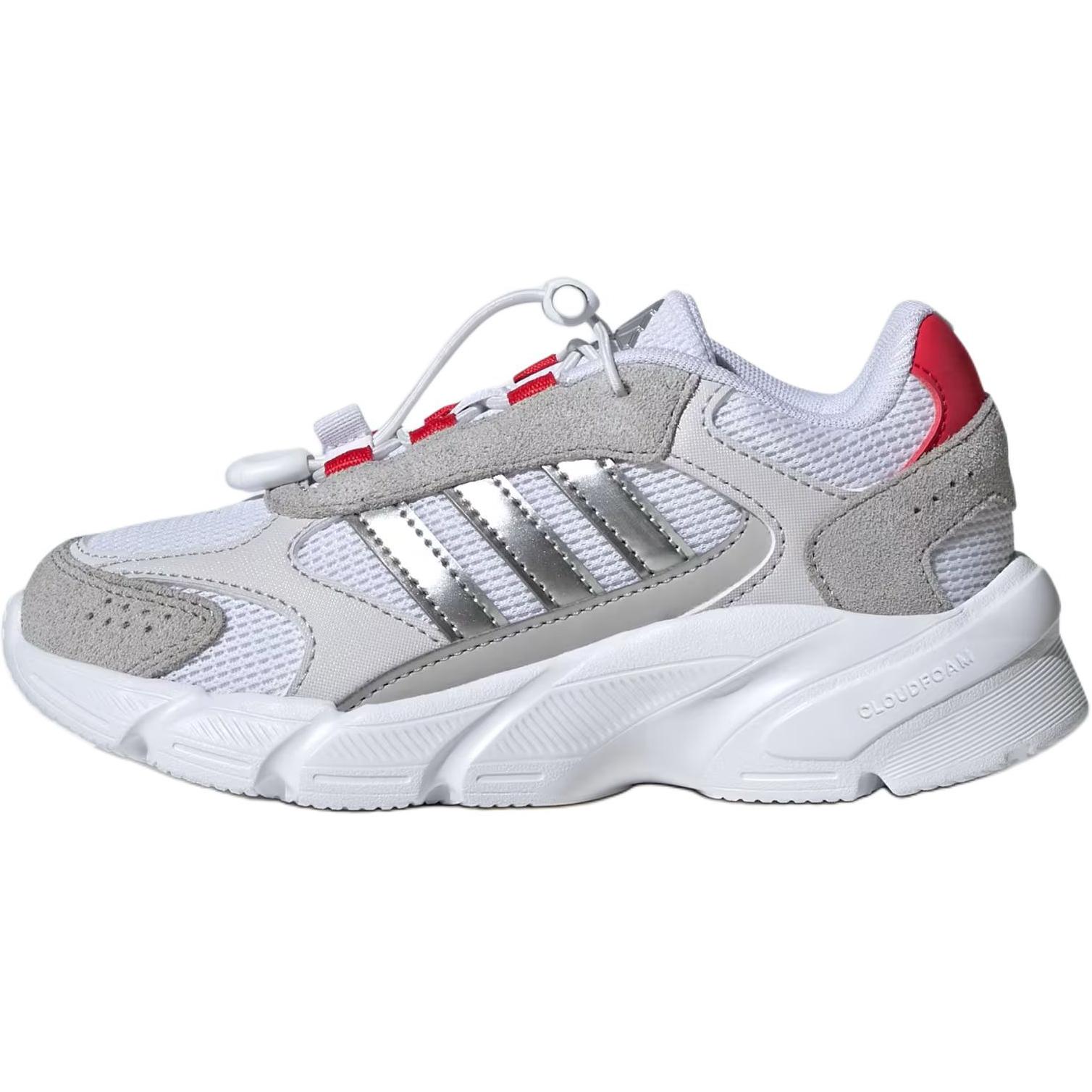 

Adidas Crazychaos 2000 C Dash Grey Silver Metallic Ruby Детские кроссовки Pure-Ruby JP9585 28.5