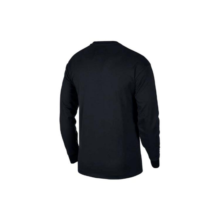 Jordan Remastered Knitted Long Sleeve T-Shirt Men tops Black BQ5785-010