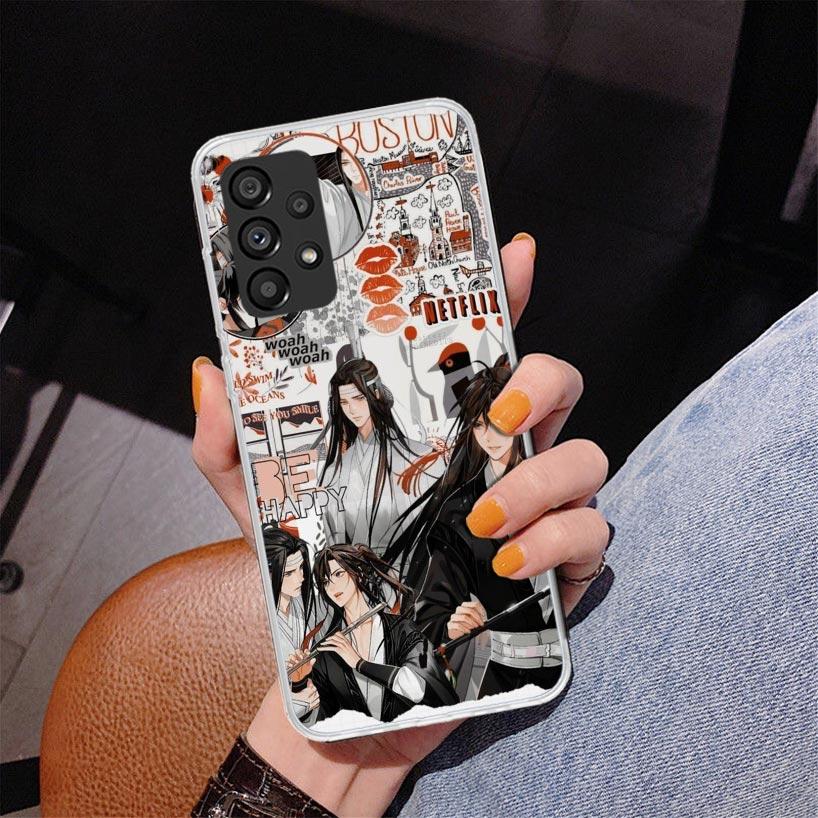 Mo Dao Zu Shi MDZS Manga Phnoe Case for Samsung Galaxy A17 A37 A57 A16 A26 A36 A56 A15 A14 A13 A55 A54 A53 A35 A34 A33 A25 A24 A