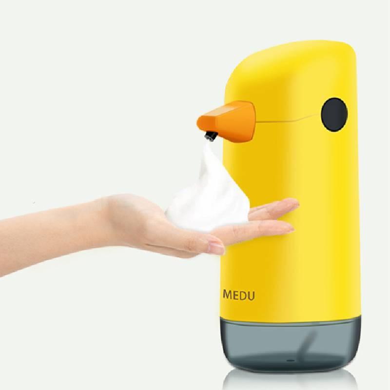 Automatic Yellow Duck Foaming Soap Dispenser Touchless Hand Washing Machine
