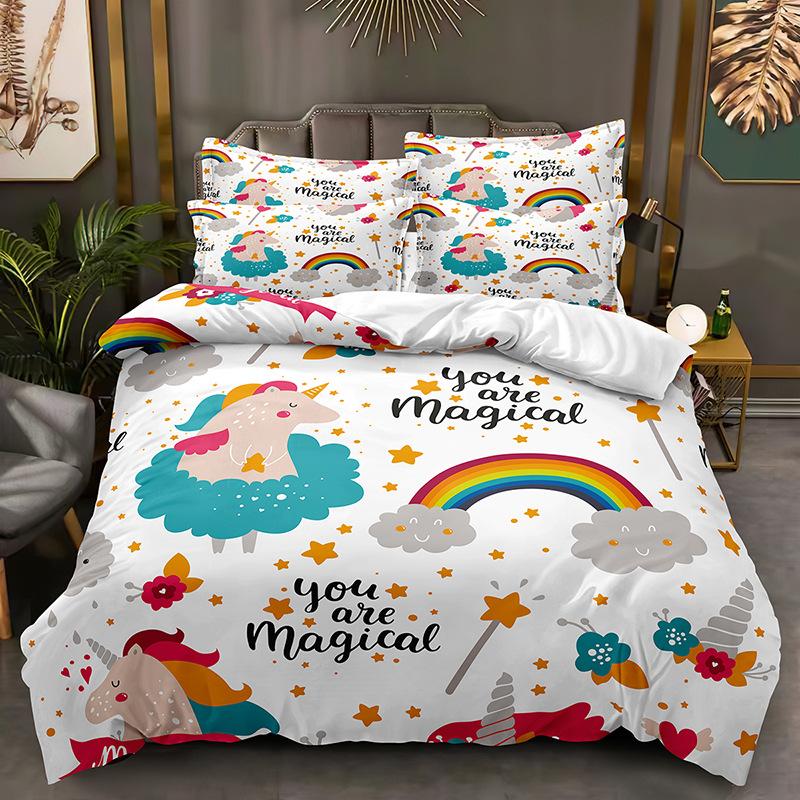 Fashion technology,3D Digital Printed Bedding, Duvet Covers, Pillowcases