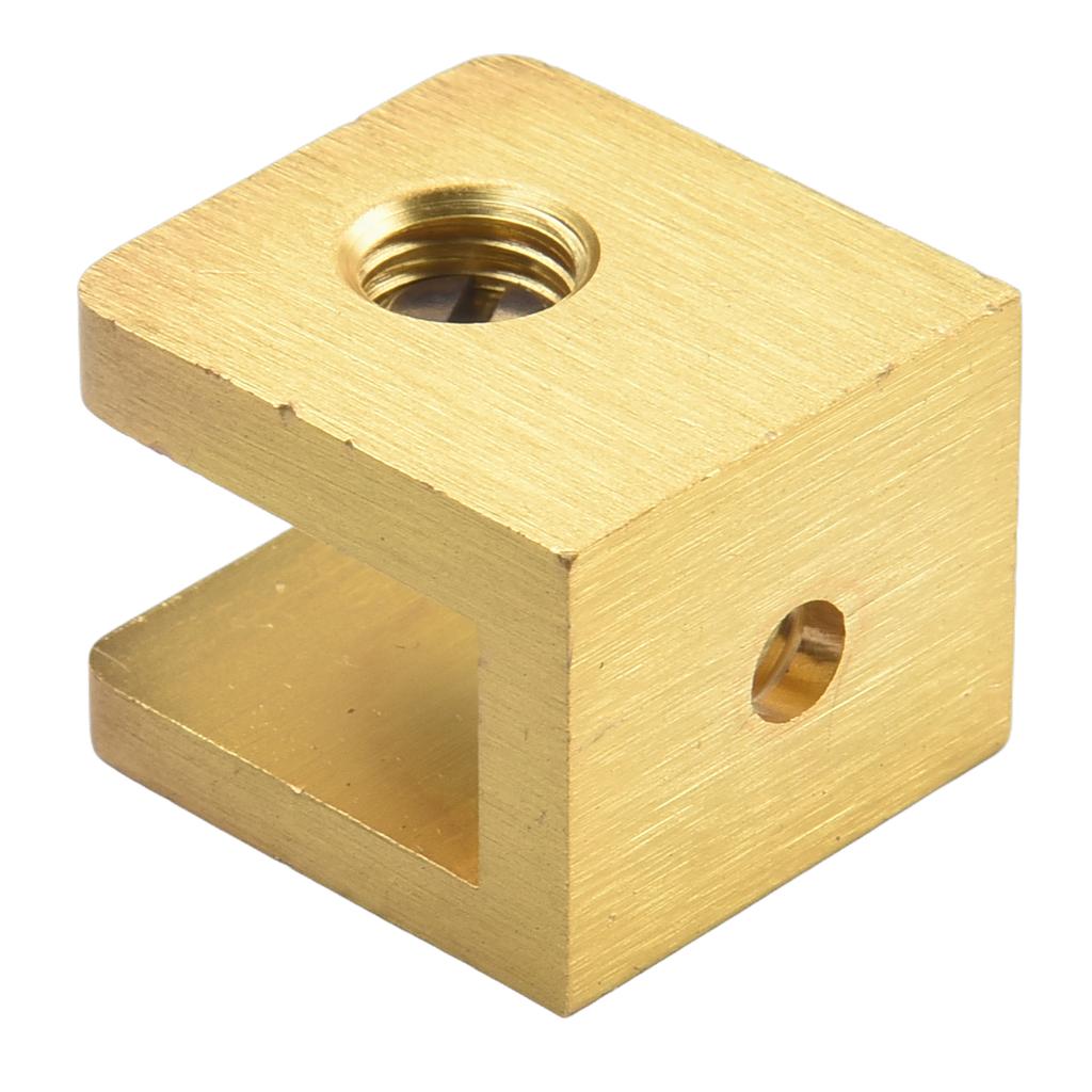 Parameter Glasablage Klemme Halterung Dickes Glas Halterung Fester Kupfer Gold Glas Clip Halter Verstellbar Badezimmer