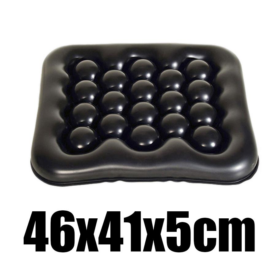 43x43cm Motorcycle Pad Shockproof Comfortable Breathable Passenger Air Seat Cushion Universal Inflatable Cover Mat Accessories