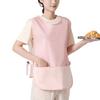 Vest Apron for Women Summer Kitchen Smock Oil Resistant Apron with Pockets Multi-Purpose Waterproof Apron for Cooking BBQ Hosting