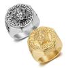 Men's Stainless Steel Greek Mythology Retro Ring