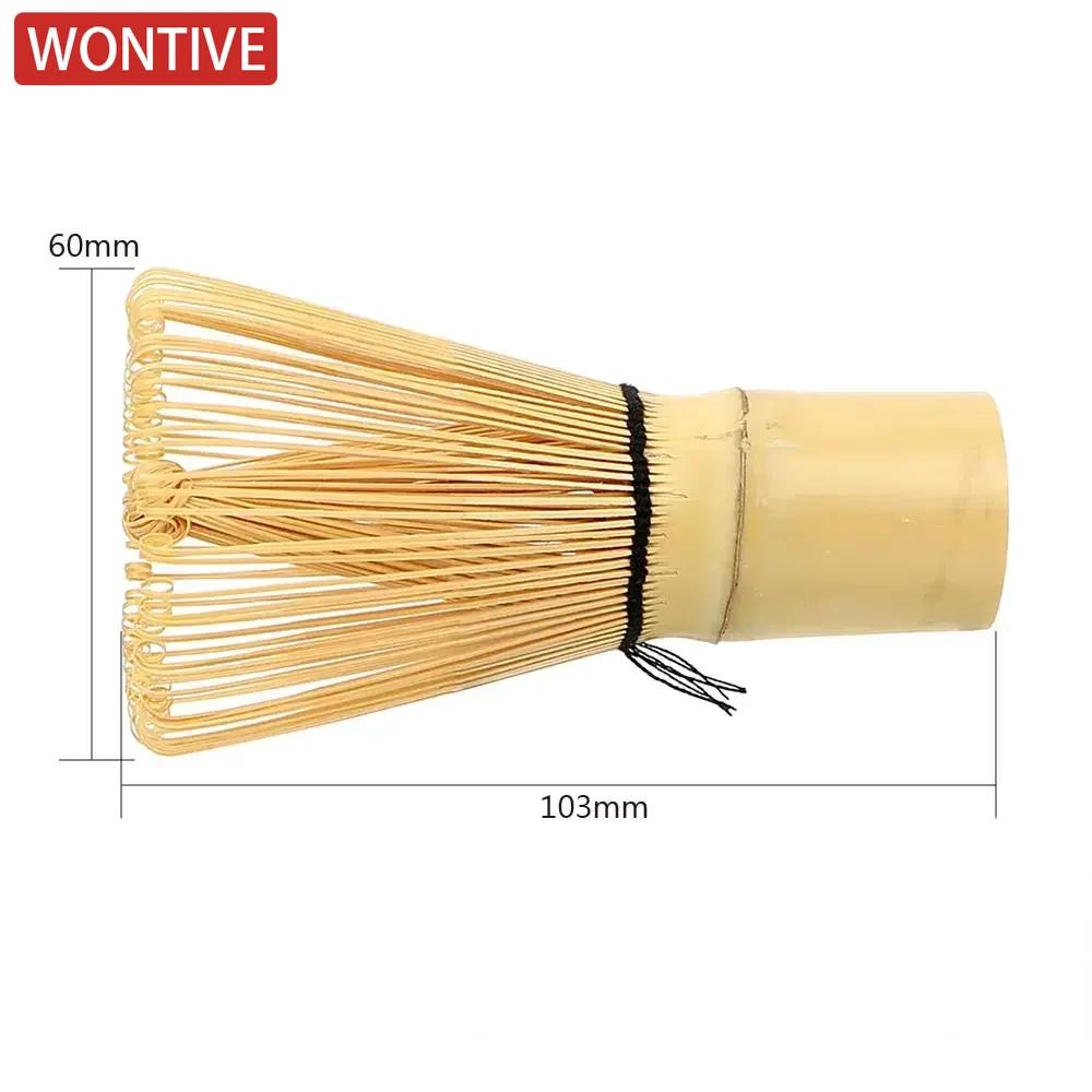 Kitchen Accessories 80/100/120 Matcha Green Tea Powder Whisk Teaware Japanese Ceremony Bamboo Chasen Tea Tool Tea Brush