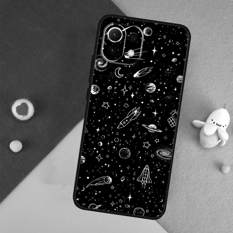 Magic Space Moon Planet Case For Xiaomi 13T 11T 12T 14T Pro 13 14 15 Ultra POCO X7 Pro X3 X5 X6 F5 F6 M6 Pro Cover