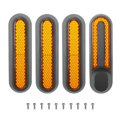 Copriruota Posteriore Riflettenti Compatibili per Scooter Elettrico Mi Pro 2 M365 1S Accessori con Vite Lato Ruota Posteriore