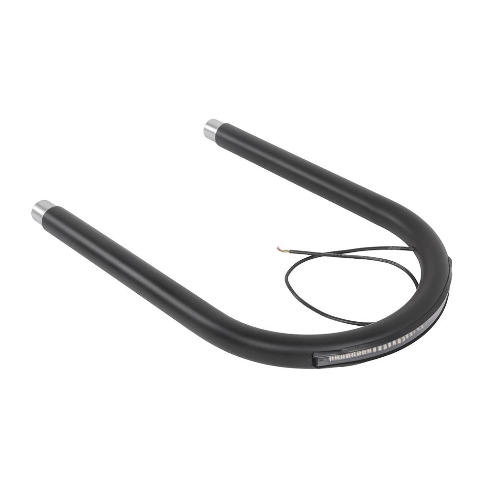 For BMW K100 K100LT K100RS K100RT K Series Motorcycle Rear Rack Holder Support Seat Tube Loop Frame Hoop With LED Light Strip