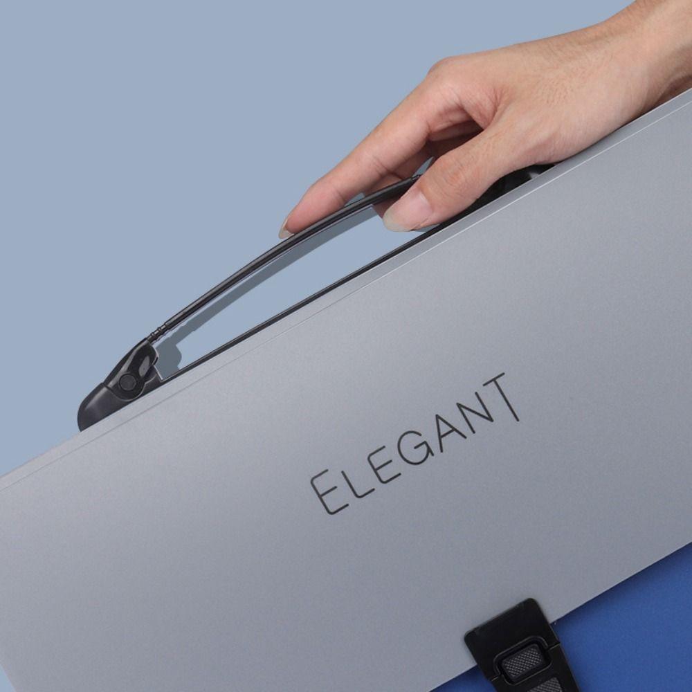 A4 Storage Briefcase 13 Layer Document Pack Portable Expanding File Folder