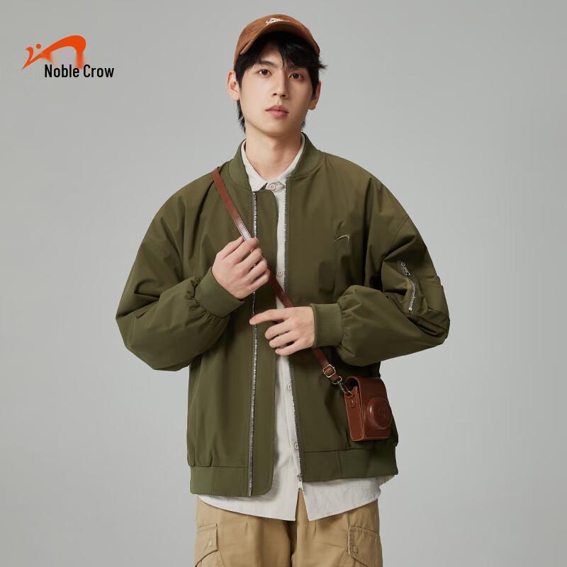 Noble Bird Unisex Retro Bomber Jacket