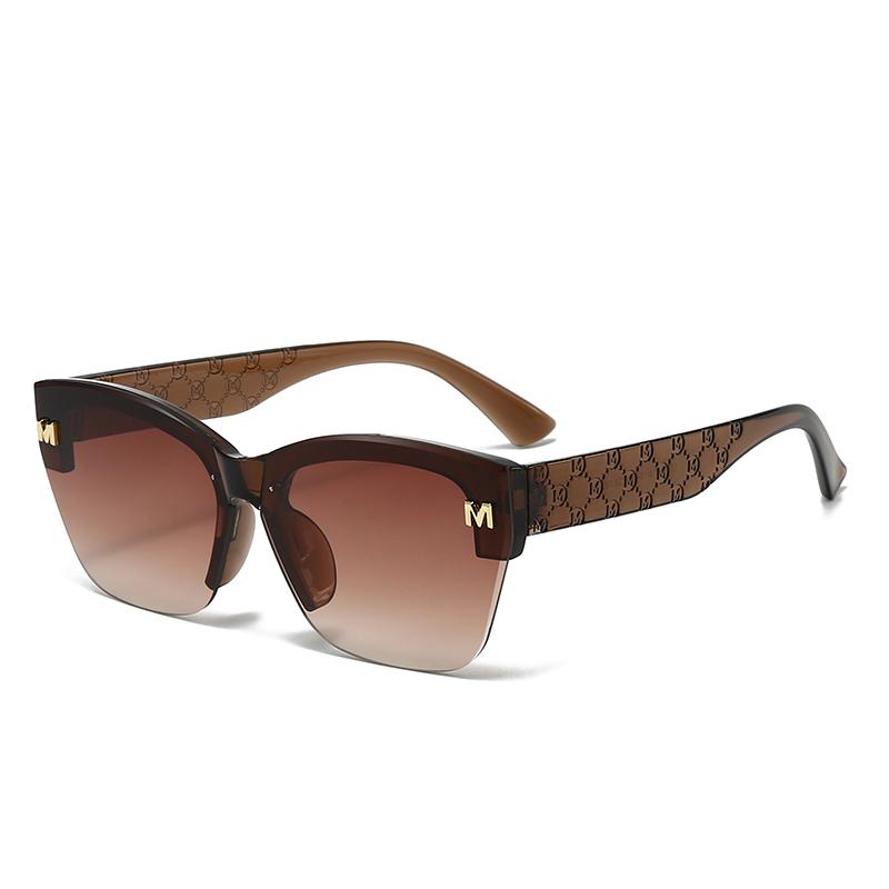 

Latest Fashion Brand Style Luxurious Designer Sunglasses Women M Letter Vintage Party Shades Eyeglasses Elegant Outdoor Use Trendy Sunglasses
