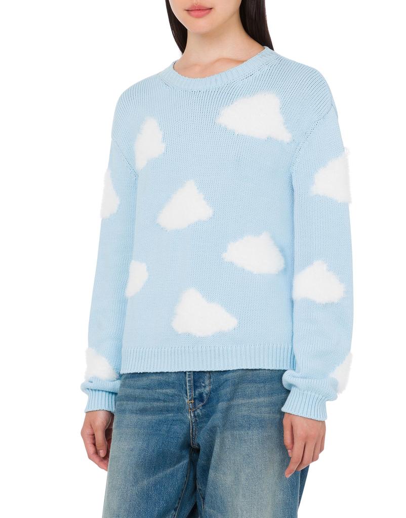 MOSCHINO Cloud Cotton Blend Sweater