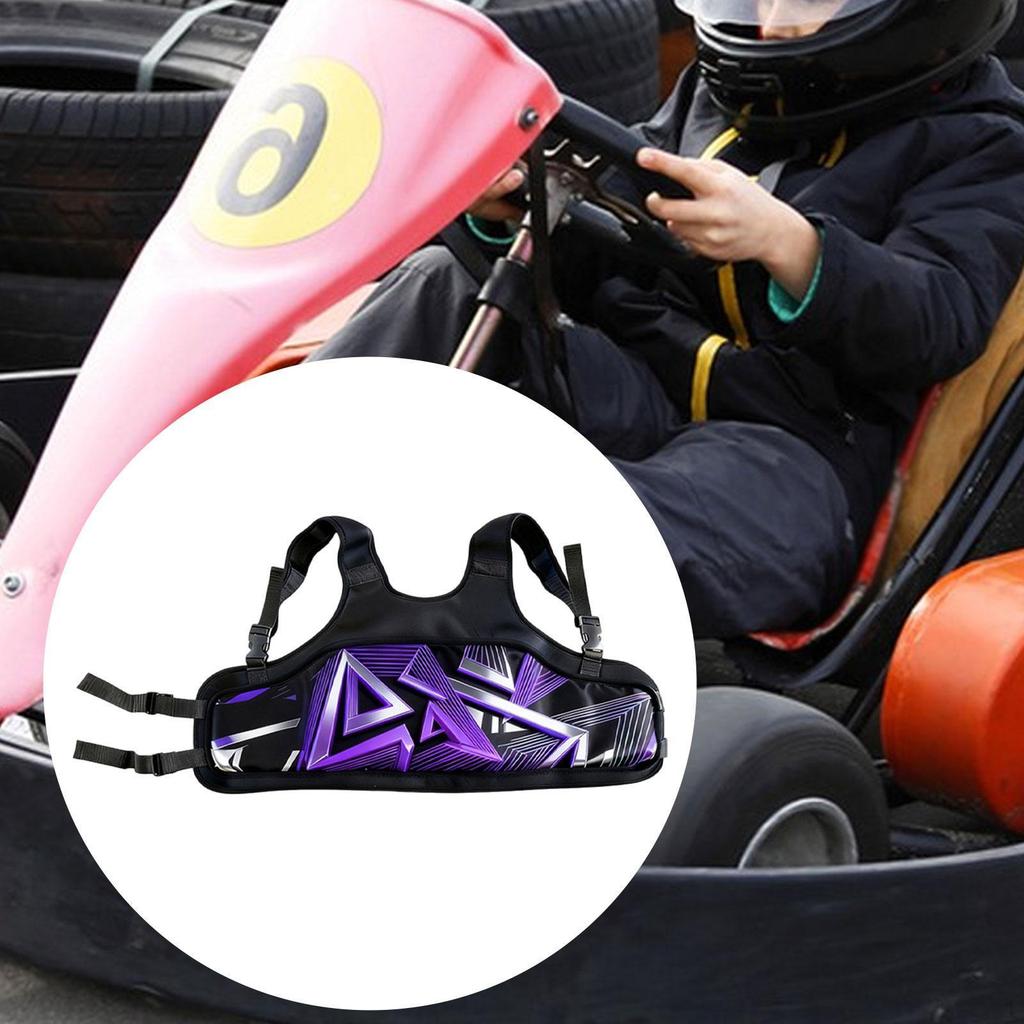 Ochraniacz żeber Go-Kart dla Dzieci Kamizelka dla Dorosłych Regulowana Wielofunkcyjna Amortyzacja Karting