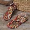 Women Flat Sandals Comfortable Flats Sandals Printed Bohemia Roman Style Shoes for Women Fashion Shoes Sandalias